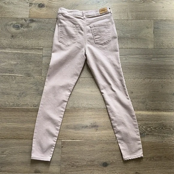 Aeropostale super soft high waisted jeggings in faded pinkish khaki - Picture 4 of 5